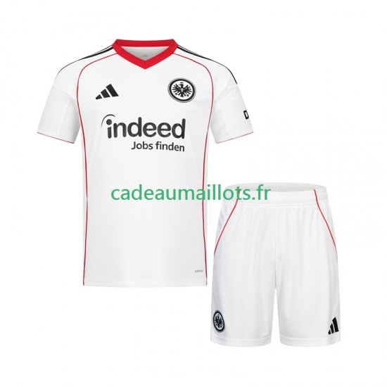 Eintracht Frankfurt Maillot avec flocage Extérieur 2025-2026 ,Tenue Enfant MC Eintracht Frankfurt Maillot avec flocage Extérieur 2025-2026 ,Tenue Enfant MC