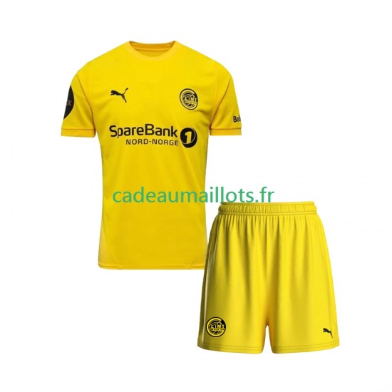 FK Bodø/Glimt Maillot avec flocage Domicile 2025 ,Tenue Enfant MC