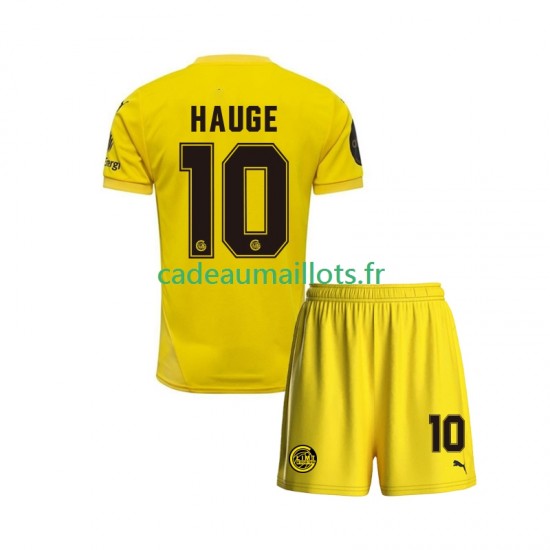 FK Bodø/Glimt Maillot avec flocage Jens Petter Hauge 10 Domicile 2025 ,Tenue Enfant MC