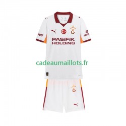 Galatasaray Maillot avec flocage Extérieur 2025-2026 ,Tenue Enfant MC