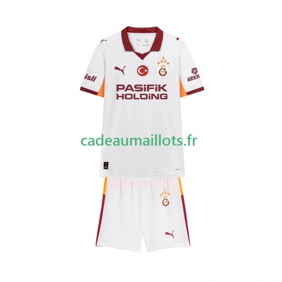 Galatasaray Maillot avec flocage Extérieur 2025-2026 ,Tenue Enfant MC