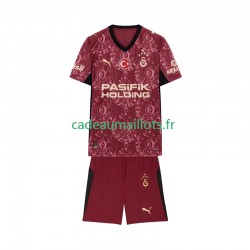 Galatasaray Maillot avec flocage 3ème 2025-2026 ,Tenue Enfant MC