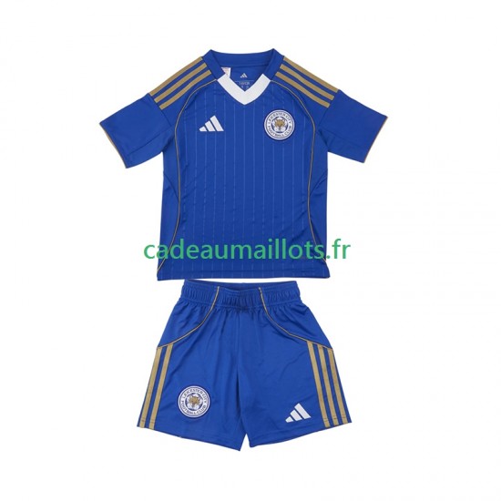 Leicester City Maillot avec flocage Domicile 2025-2026 ,Tenue Enfant MC