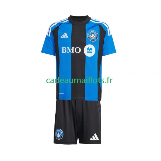CF Montréal Maillot avec flocage Domicile 2025 ,Tenue Enfant MC