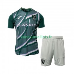 Norwich City Maillot avec flocage Extérieur 2025-2026 ,Tenue Enfant MC