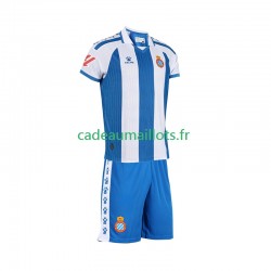 RCD Espanyol Maillot avec flocage Domicile 2025-2026 ,Tenue Enfant MC