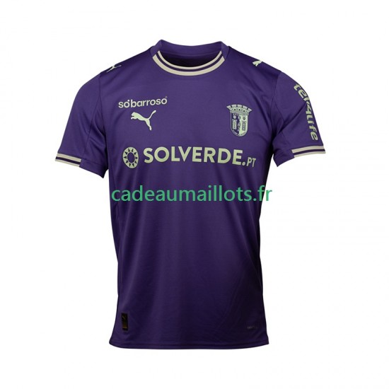 Maillot avec flocage SC Braga Extérieur 2025-2026 ,Homme MC