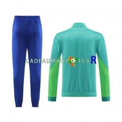 Brésil Vert Ensemble Vestes d'entraînement 2023-2024