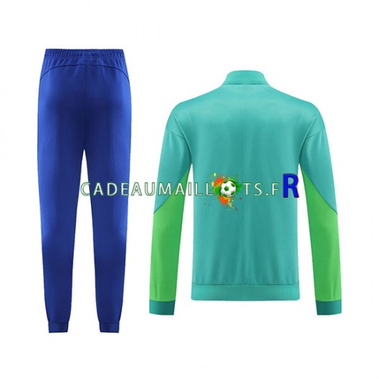 Brésil Vert Ensemble Vestes d'entraînement 2023-2024