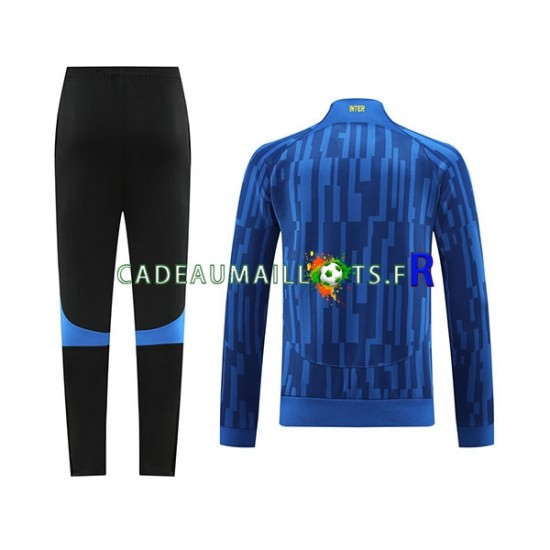 Inter Milan Bleu Ensemble Vestes d'entraînement 2023-2024