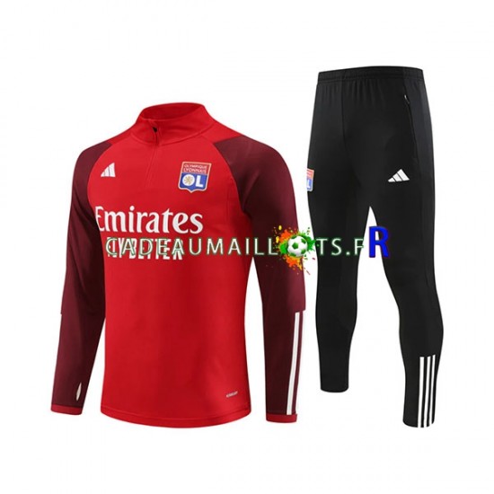 Olympique Lyonnais Rouge Tenues d'entraînement 2023-2024