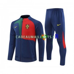 Portugal Rouge Bleu Ensemble Vestes d'entraînement 2023-2024