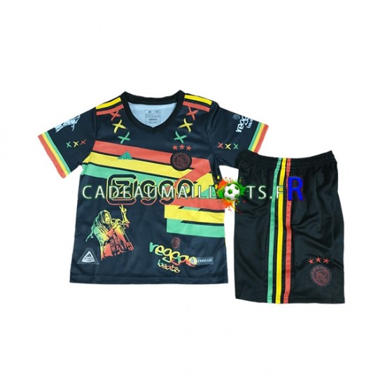 Ajax Amsterdam Maillot avec flocage Bob Marley Domicile 2023-2024 ,Tenue Enfant MC