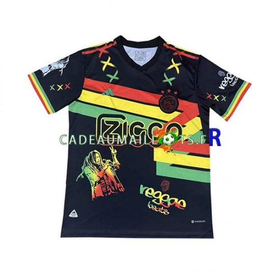 Ajax Amsterdam Maillot avec flocage Bob Marley Domicile 2023-2024 ,Homme MC