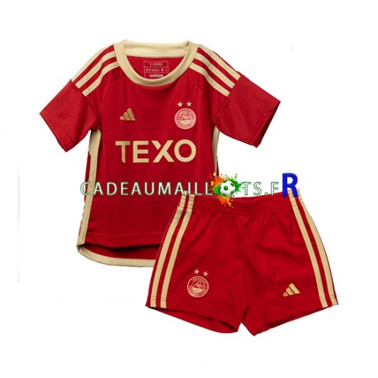 Aberdeen Maillot avec flocage Domicile 2023-2024 ,Tenue Enfant MC