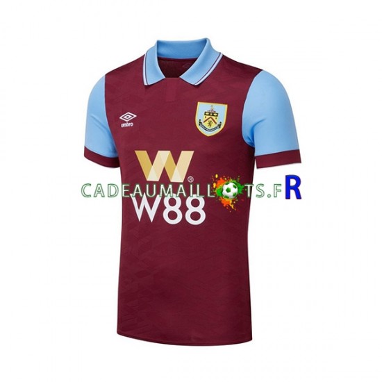 Maillot avec flocage Burnley Domicile 2023-2024 ,Homme MC