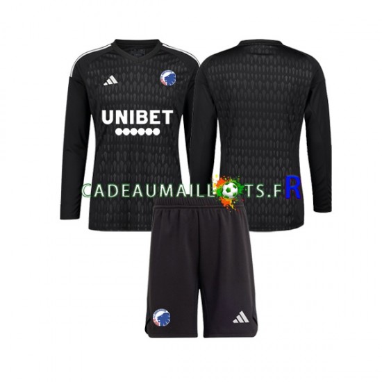 FC Copenhague Maillot avec flocage Gardien Extérieur 2023-2024 ,Tenue Enfant ML