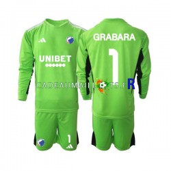 FC Copenhague Maillot avec flocage GRABARA 1 Gardien 4ème 2023-2024 ,Tenue Enfant ML FC Copenhague Maillot avec flocage GRABARA 1 Gardien 4ème 2023-2024 ,Tenue Enfant ML