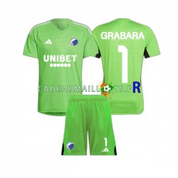 FC Copenhague Maillot avec flocage GRABARA 1 Gardien 4ème 2023-2024 ,Tenue Enfant MC FC Copenhague Maillot avec flocage GRABARA 1 Gardien 4ème 2023-2024 ,Tenue Enfant MC