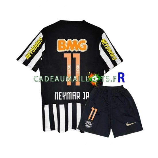 Santos FC Maillot avec flocage Neymar JR 11 Rétro Extérieur 2012 ,Tenue Enfant MC