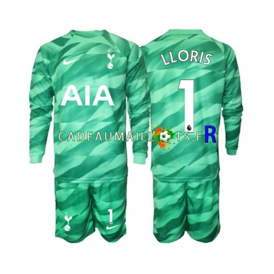 Tottenham Hotspur Maillot avec flocage Hugo Lloris 1 Gardien 3ème 2023-2024 ,Tenue Enfant ML