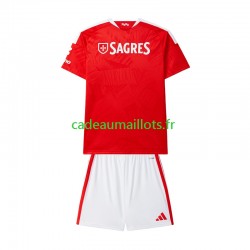 Benfica Maillot avec flocage Domicile 2026-2027 ,Tenue Enfant MC
