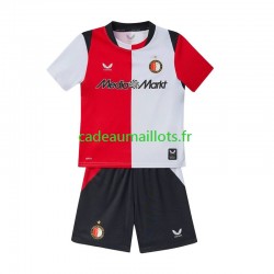 Feyenoord Rotterdam Maillot avec flocage Domicile 2026-2027 ,Tenue Enfant MC