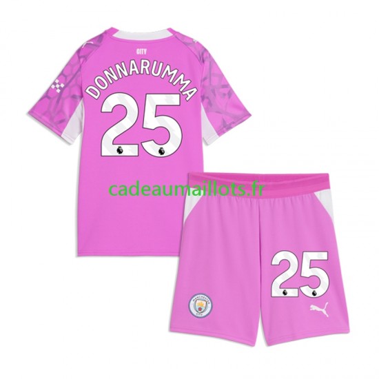 Manchester City Maillot avec flocage Gianluigi Donnarumma Gardien Extérieur 2026-2027 ,Tenue Enfant MC