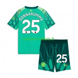 Manchester City Maillot avec flocage Gianluigi Donnarumma Gardien Domicile 2026-2027 ,Tenue Enfant MC