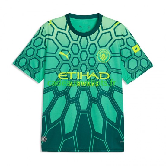 Manchester City Maillot avec flocage Gianluigi Donnarumma Gardien Domicile 2026-2027 ,Tenue Enfant MC