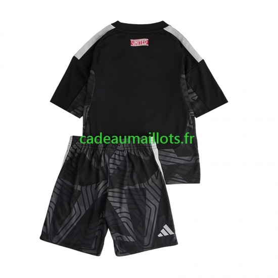 Manchester United Maillot avec flocage Gardien Domicile 2026-2027 ,Tenue Enfant MC