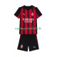 AC Milan Maillot avec flocage Domicile 2025-2026 ,Tenue Enfant MC