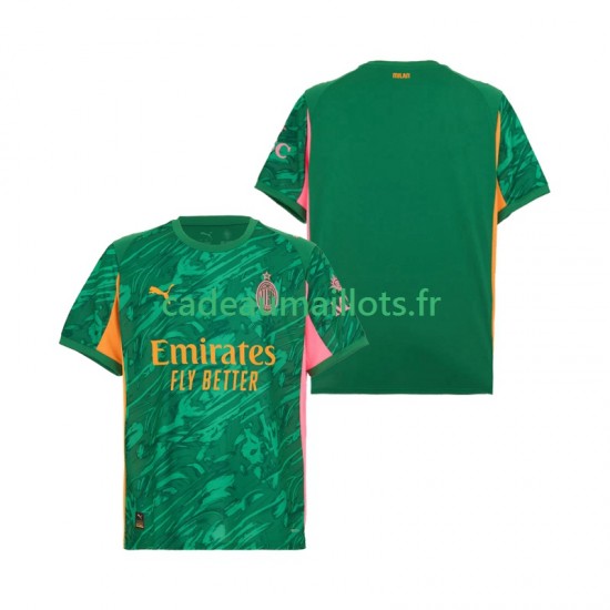 AC Milan Maillot avec flocage Gardien Extérieur 2025-2026 ,Homme MC