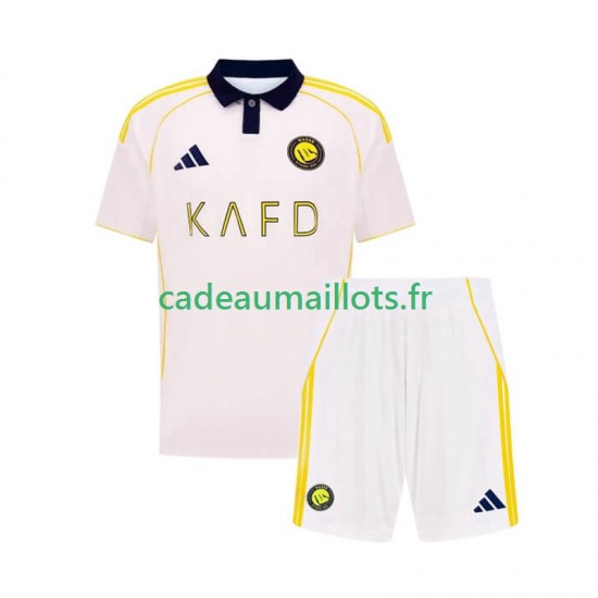 Maillot avec flocage Al Nassr 3ème 2025-2026 ,Tenue Enfant MC