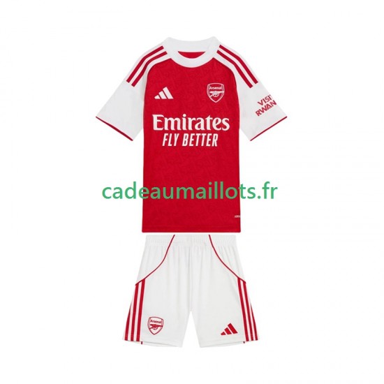 Arsenal Maillot avec flocage Domicile 2025-2026 ,Tenue Enfant MC Arsenal Maillot avec flocage Domicile 2025-2026 ,Tenue Enfant MC