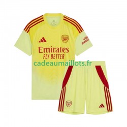 Arsenal Maillot avec flocage Gardien Domicile 2025-2026 ,Tenue Enfant MC