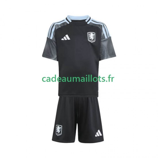 Aston Villa Maillot avec flocage Extérieur 2025-2026 ,Tenue Enfant MC