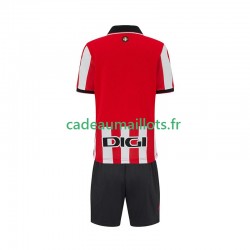 Athletic Bilbao Maillot avec flocage Domicile 2025-2026 ,Tenue Enfant MC