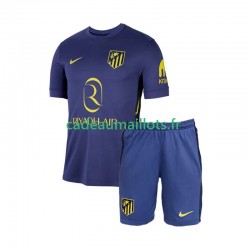 Atlético Madrid Maillot avec flocage Extérieur 2025-2026 ,Tenue Enfant MC