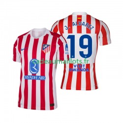 Atlético Madrid Maillot avec flocage Julian Alvarez 19 Domicile 2025-2026 ,Homme MC