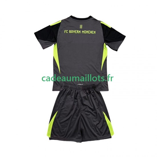 Bayern Munich Maillot avec flocage Gardien 3ème 2025-2026 ,Tenue Enfant MC