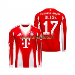 Bayern Munich Maillot avec flocage Michael Olise 17 Domicile 2025-2026 ,Homme ML