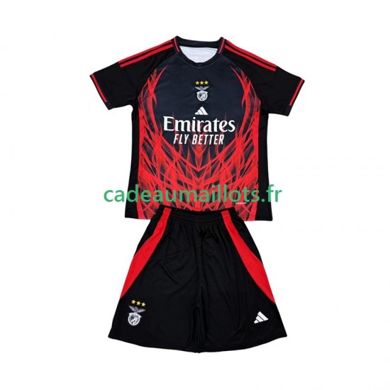 Benfica Maillot avec flocage Special Domicile 2025-2026 ,Tenue Enfant MC