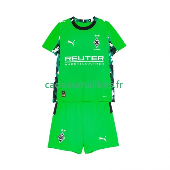 Russie Maillot avec flocage Bo Monchengladbach Extérieur 2025-2026 ,Tenue Enfant MC