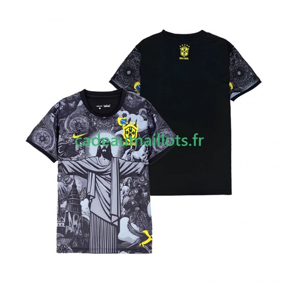 Brésil Maillot avec flocage Cheist the Redeemer Domicile 2024 ,Homme MC