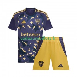 CA Boca Juniors Maillot avec flocage 3ème 2025 ,Tenue Enfant MC