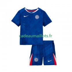 Chelsea Maillot avec flocage Domicile 2025-2026 ,Tenue Enfant MC