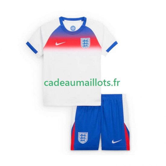 Angleterre Maillot avec flocage Domicile 2025 ,Tenue Enfant MC