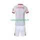 Maillot avec flocage FC Augsburg Domicile 2025-2026 ,Tenue Enfant MC