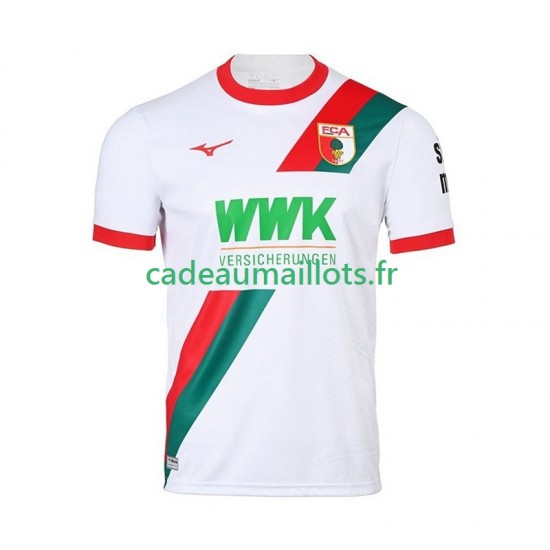 Maillot avec flocage FC Augsburg Domicile 2025-2026 ,Homme MC